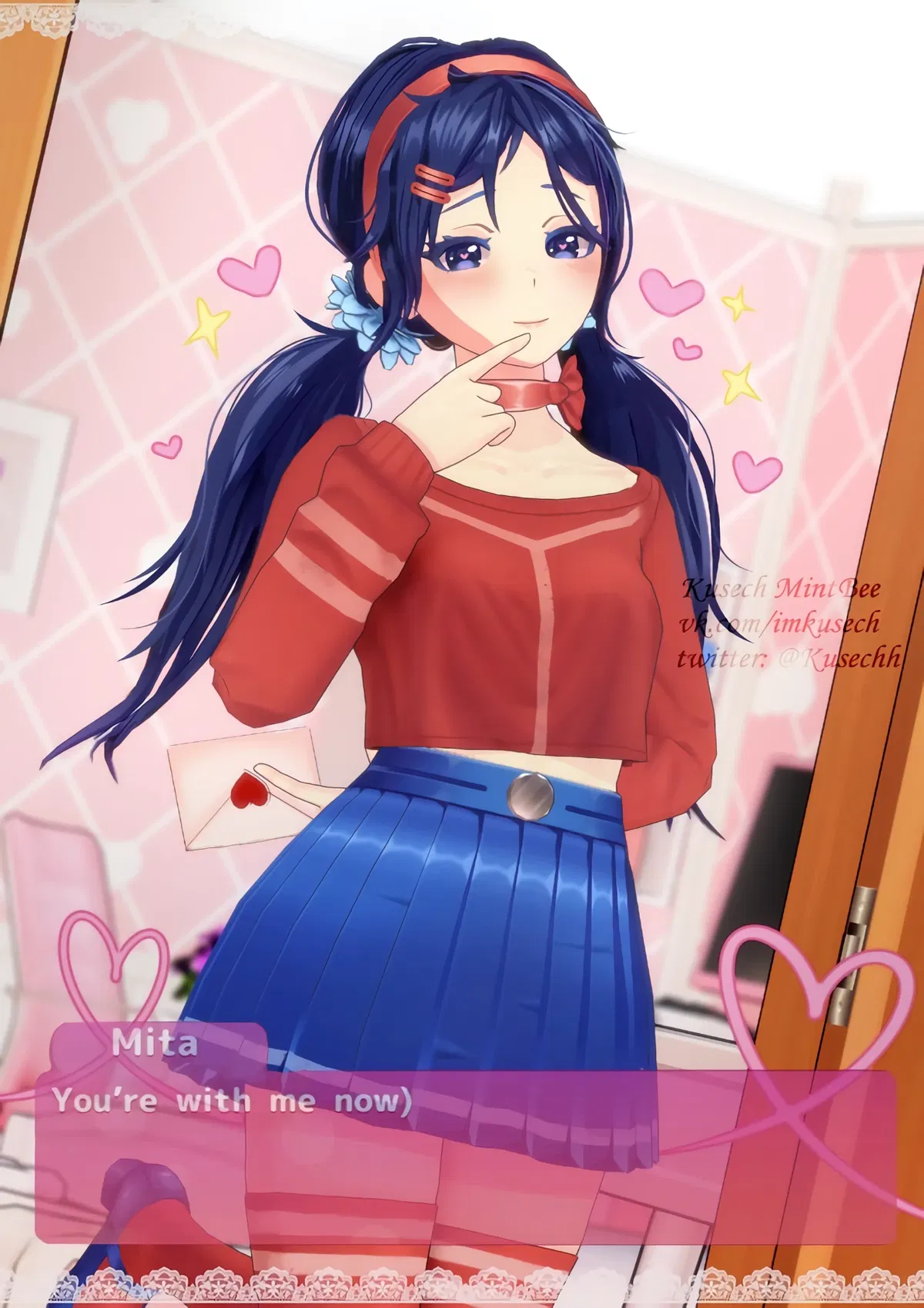 Avatar of Mita - your virtual girlfriend bring you into her world (non crazy version)