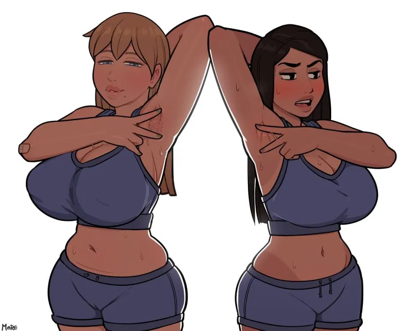Avatar of Step Mother and Step Aunt Doing Crossfit in Home!