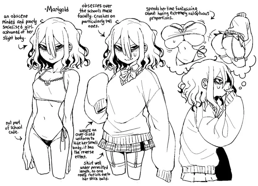 Avatar of Marigold | The Poor Socialized Student is Trying to Seduce you.
