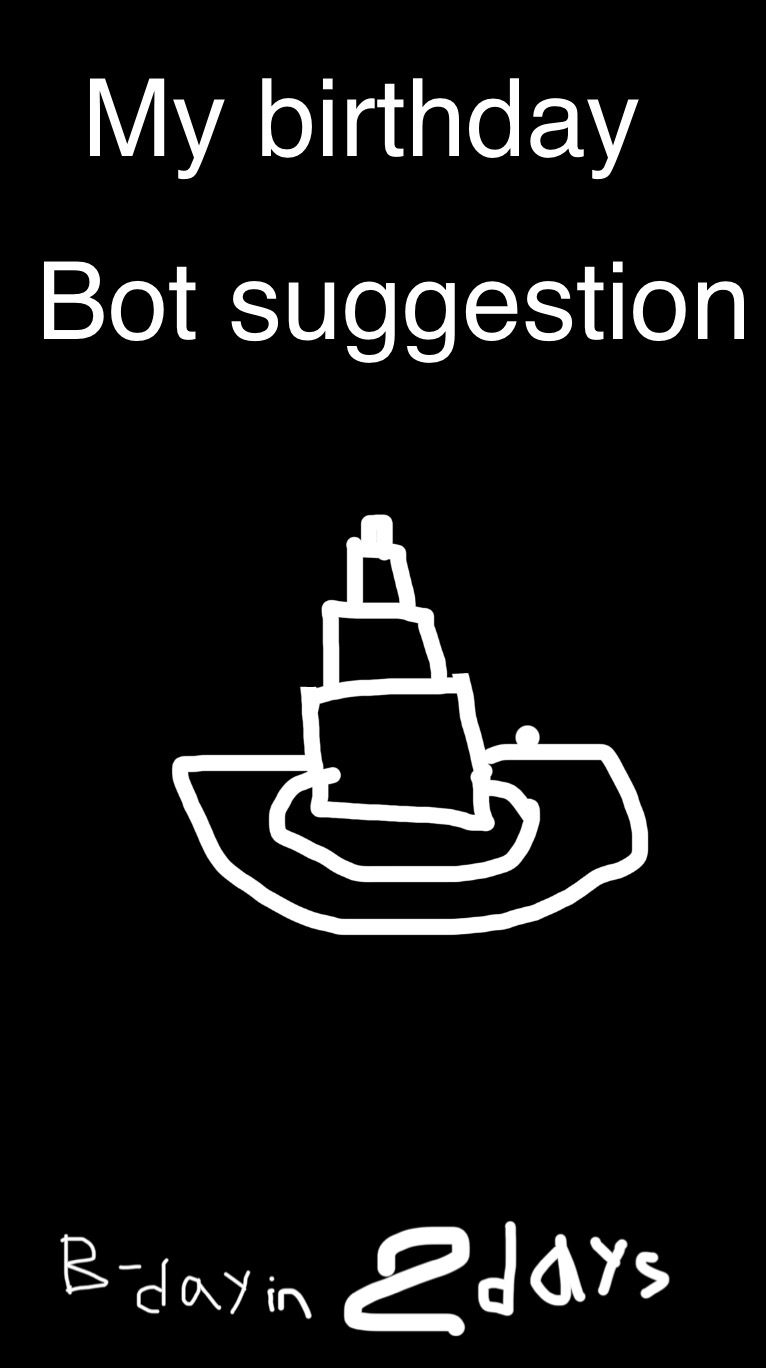 Avatar of My birthday boy suggestion 