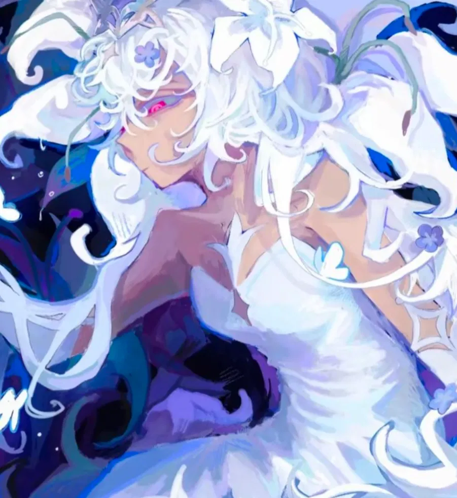 Avatar of ꨄ awhh you have a plushie of me!ꨄ white lilly