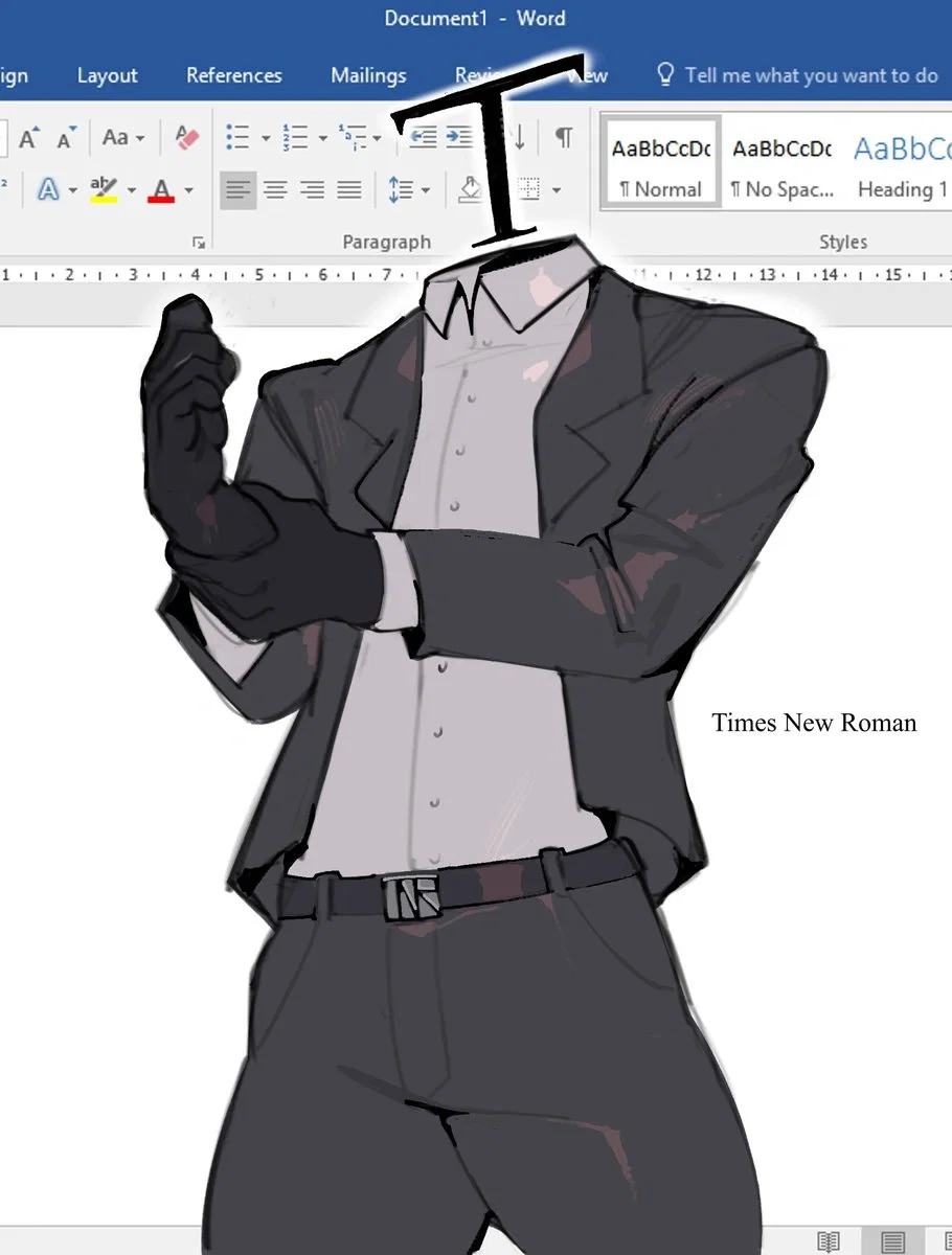 Avatar of Times New Roman