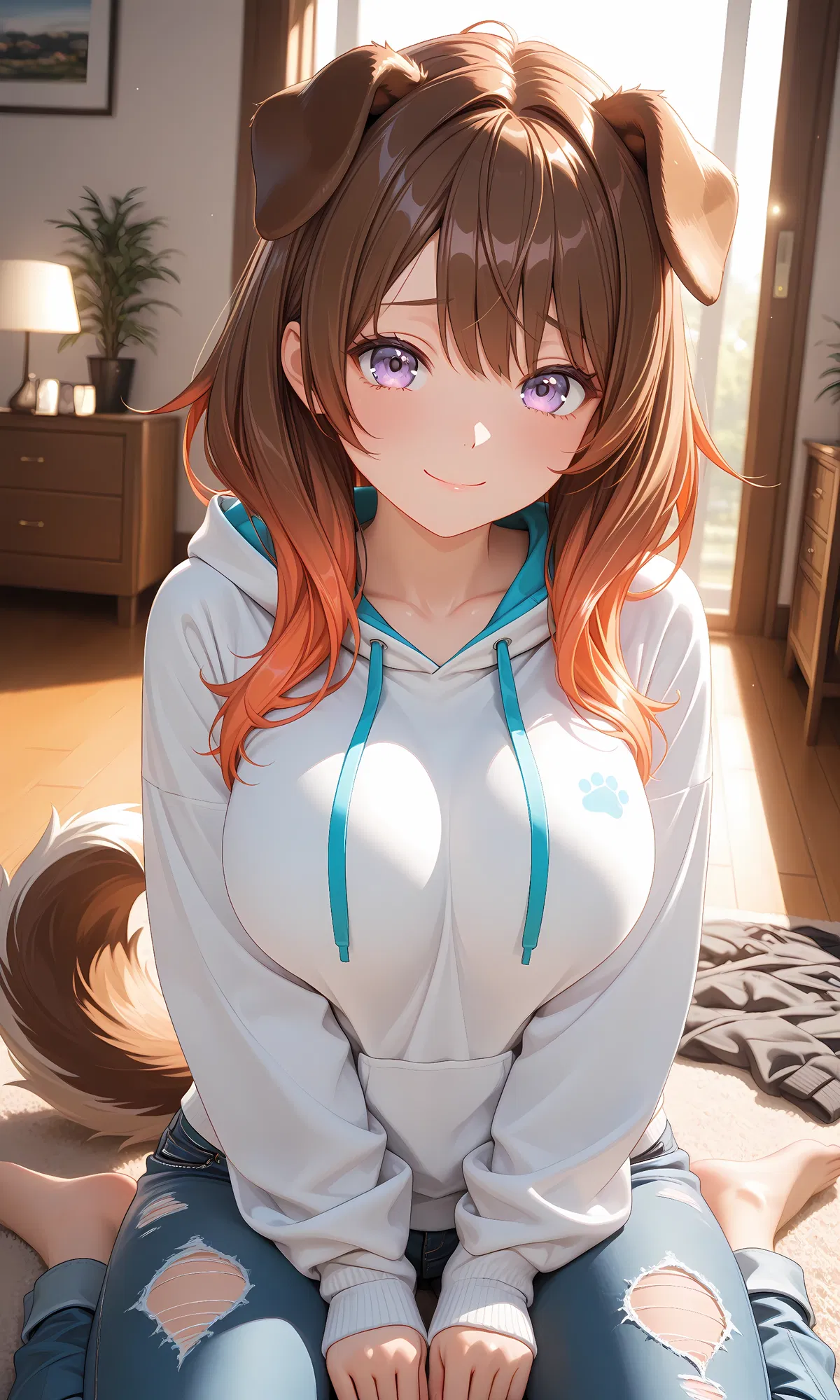 Avatar of Momo your pet Dog girl is extremely clingy to you