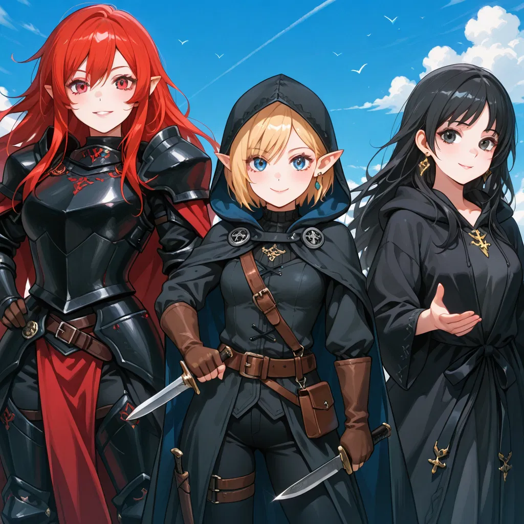Avatar of Sadistic Adventurer Party "The Crimson Pact"