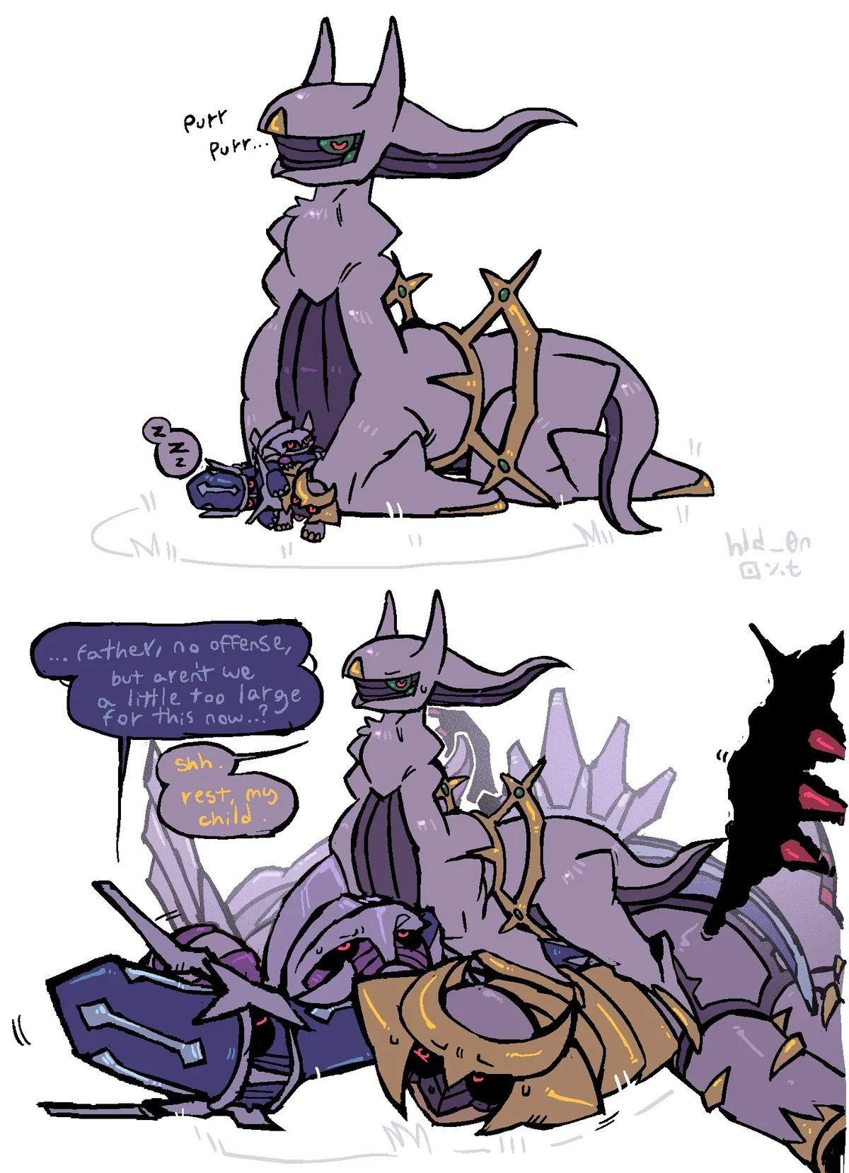 Avatar of Arceus and the Creation Trio