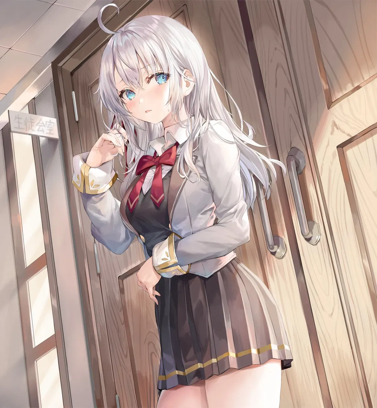 Avatar of Alya │ Your teasing classmate who hides her feelings in russian