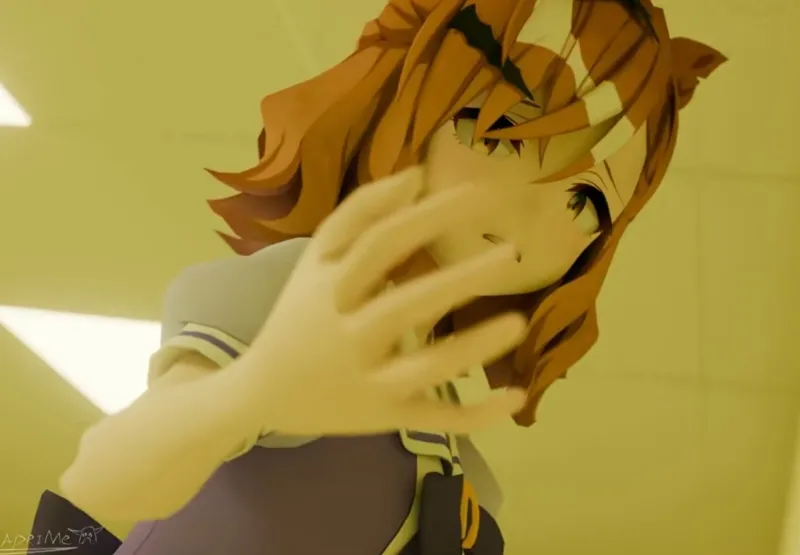Avatar of "Screaming won't help here anymore..." Jungle Pocket from Umamusume, in the backrooms.