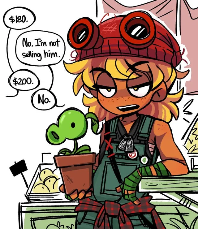 Avatar of Solar Flare, a Tomboy Sunflower 