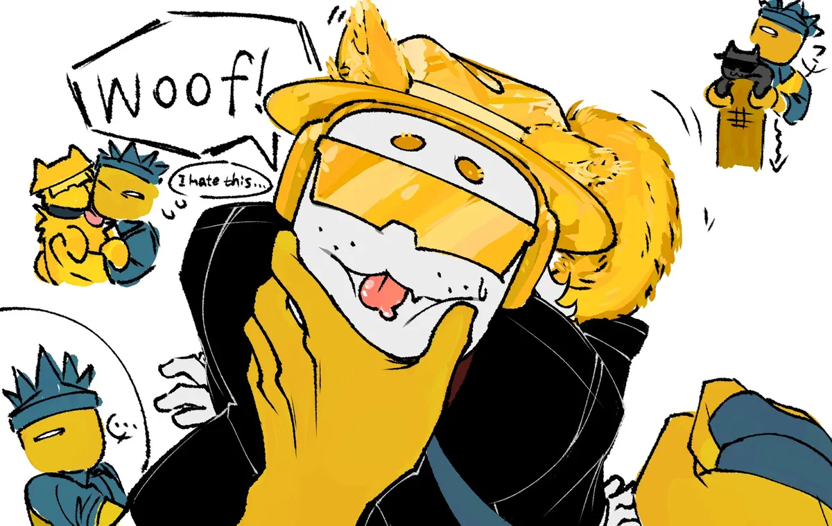 Avatar of Dog Chance, the silly Shiba pupper 