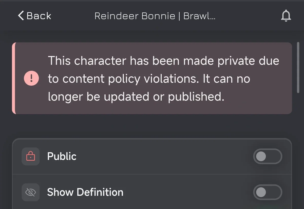 Avatar of Reindeer Bonnie deletd 