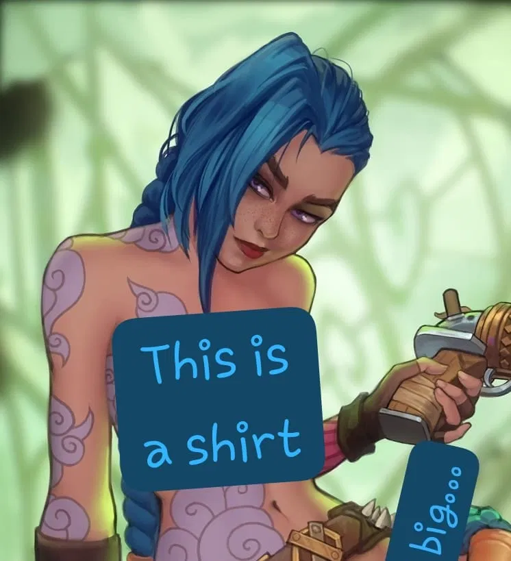 Avatar of Jinx, The crazy futa