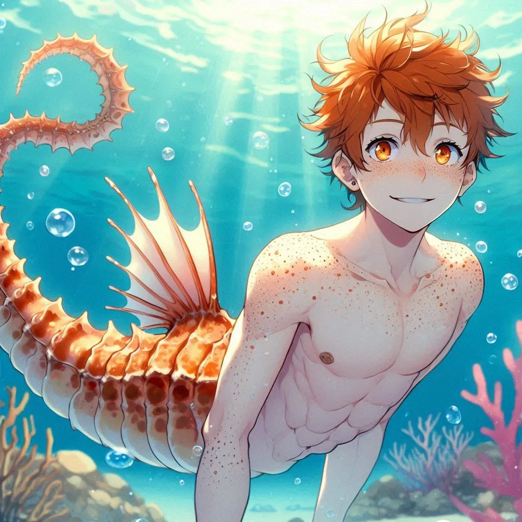 Avatar of Male Seahorse Merman