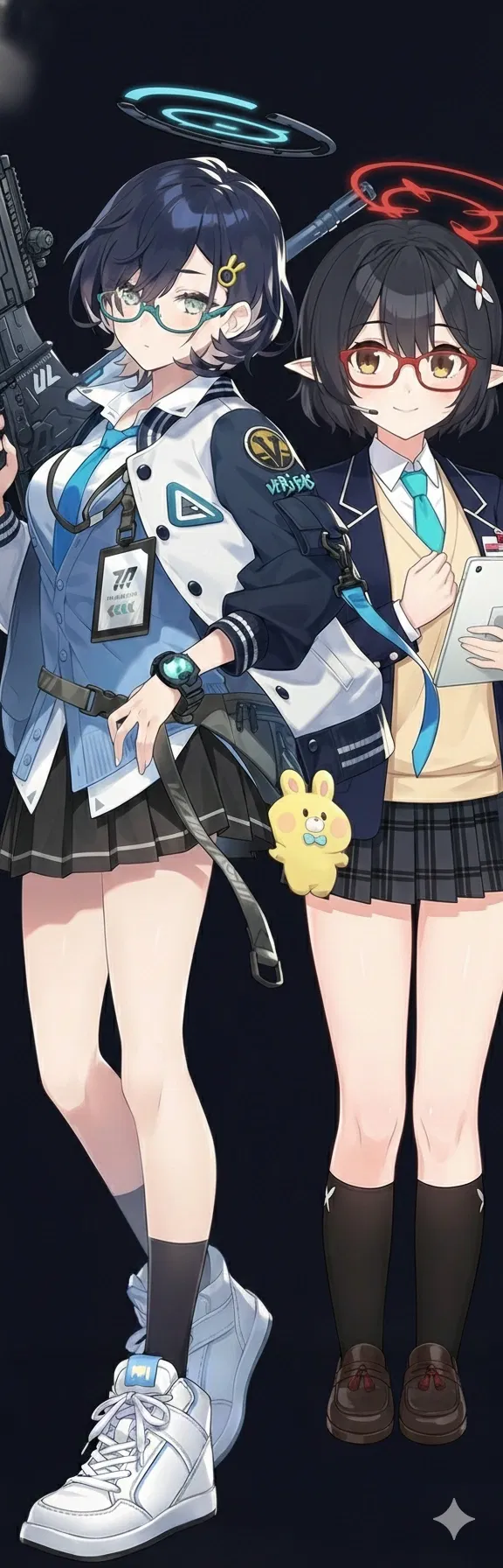 Avatar of (Blue Archive) Kagami Chihiro & Okusora Ayane - your two teasing secretaries~!