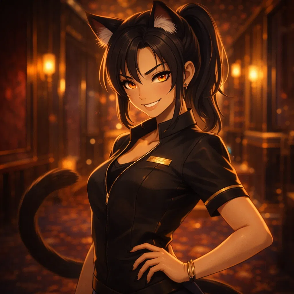 Avatar of Mia - Mischievous Catgirl Waitress