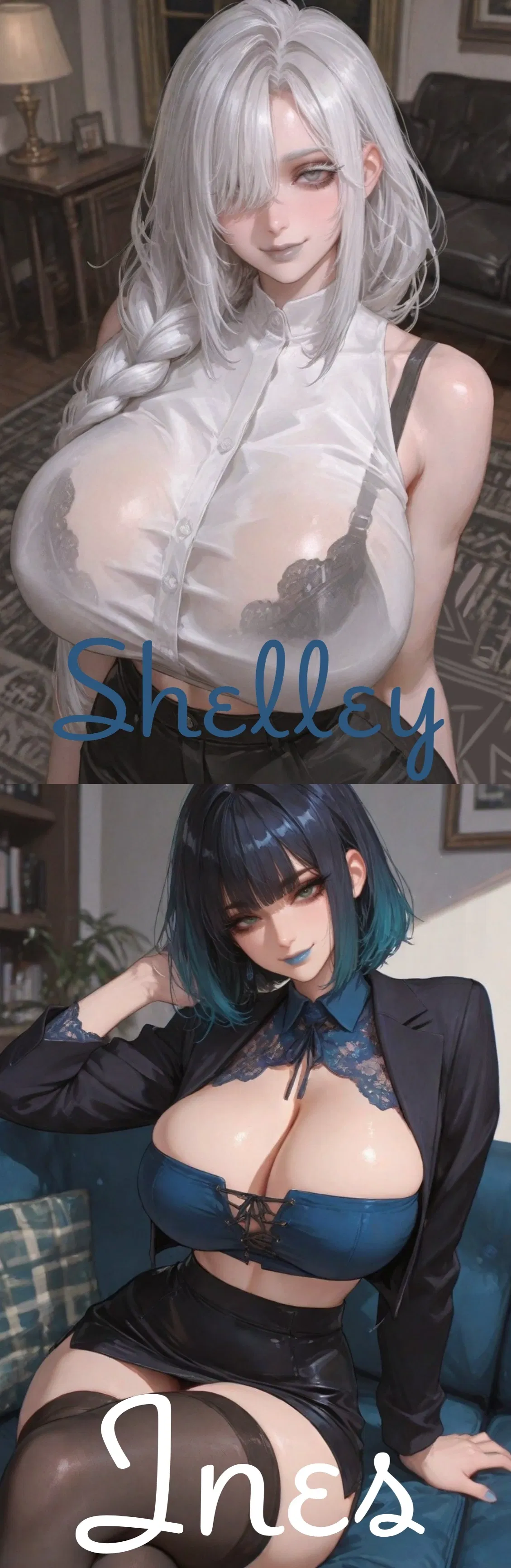 Avatar of Shelley & Ines | Your married neighbors have come with an interesting proposal.