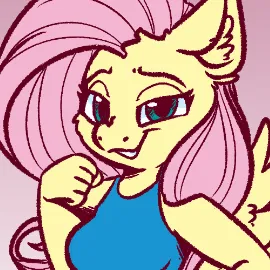 Avatar of Fluttershy - anthro
