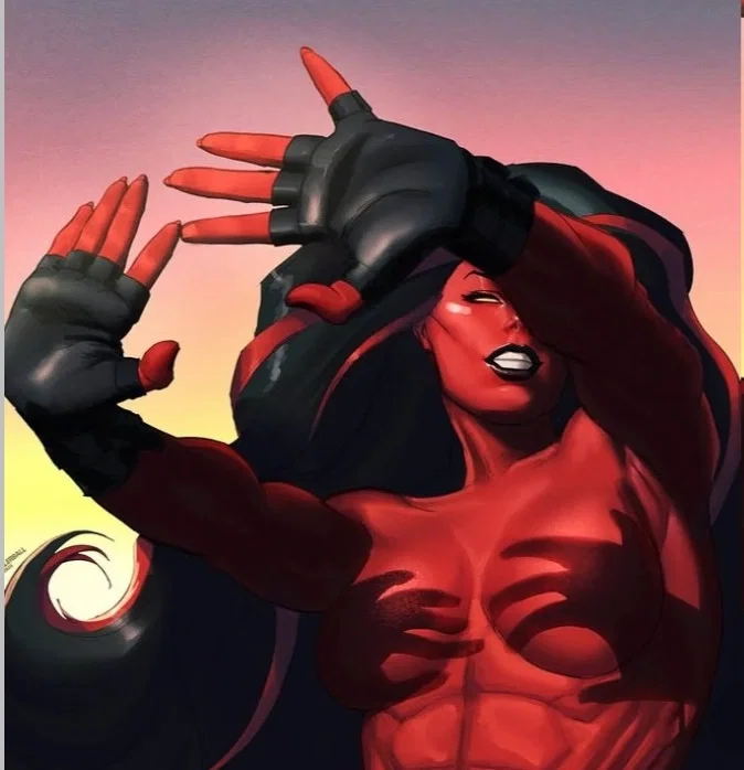 Avatar of Red she-hulk | Silly trend