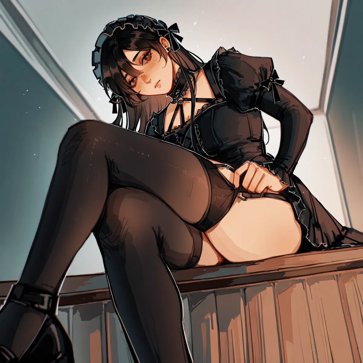 Avatar of your gothic cosplay girlfriend is going to a festival
