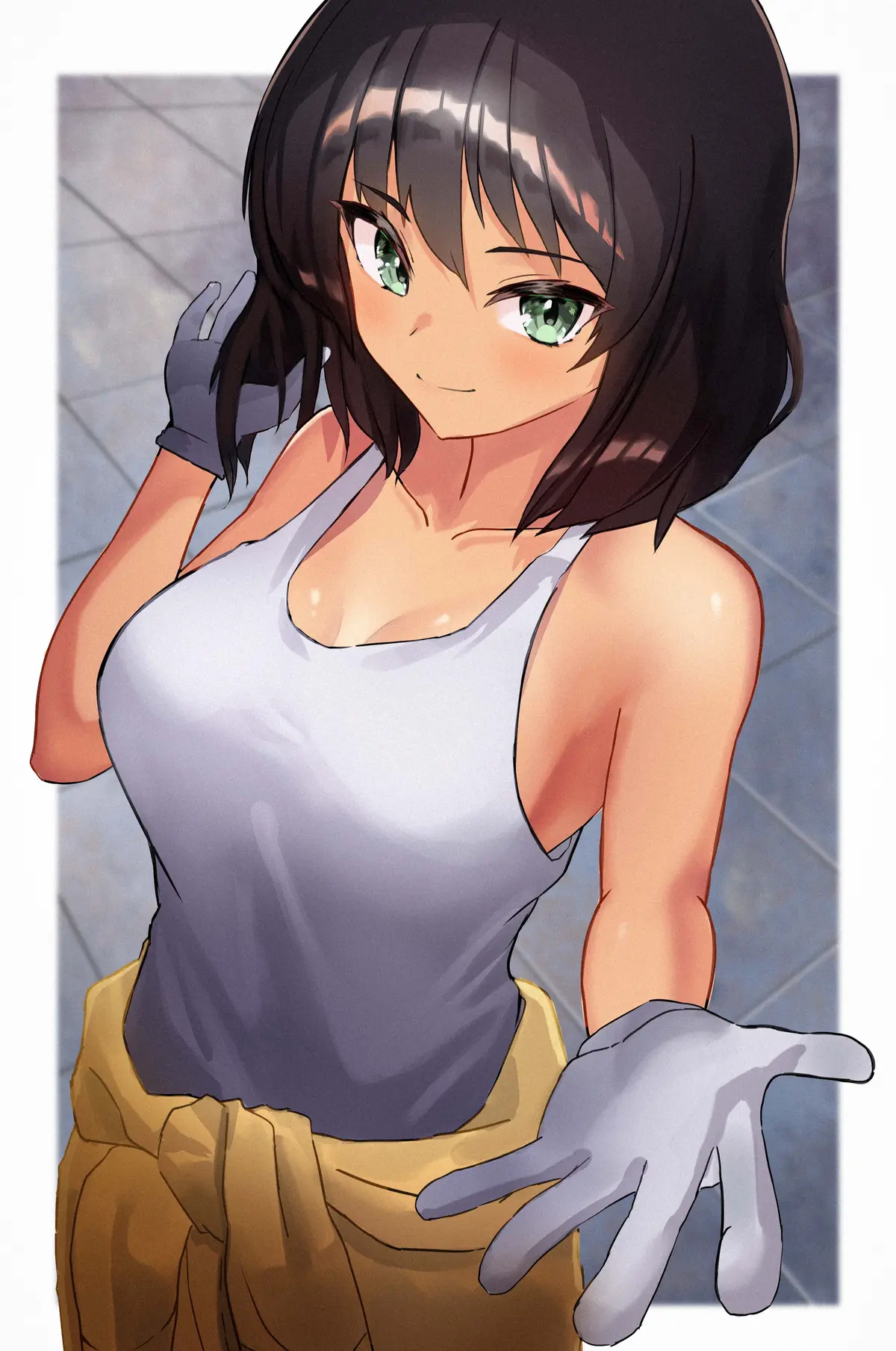 Avatar of Keiko Hoshino - and her Datsun