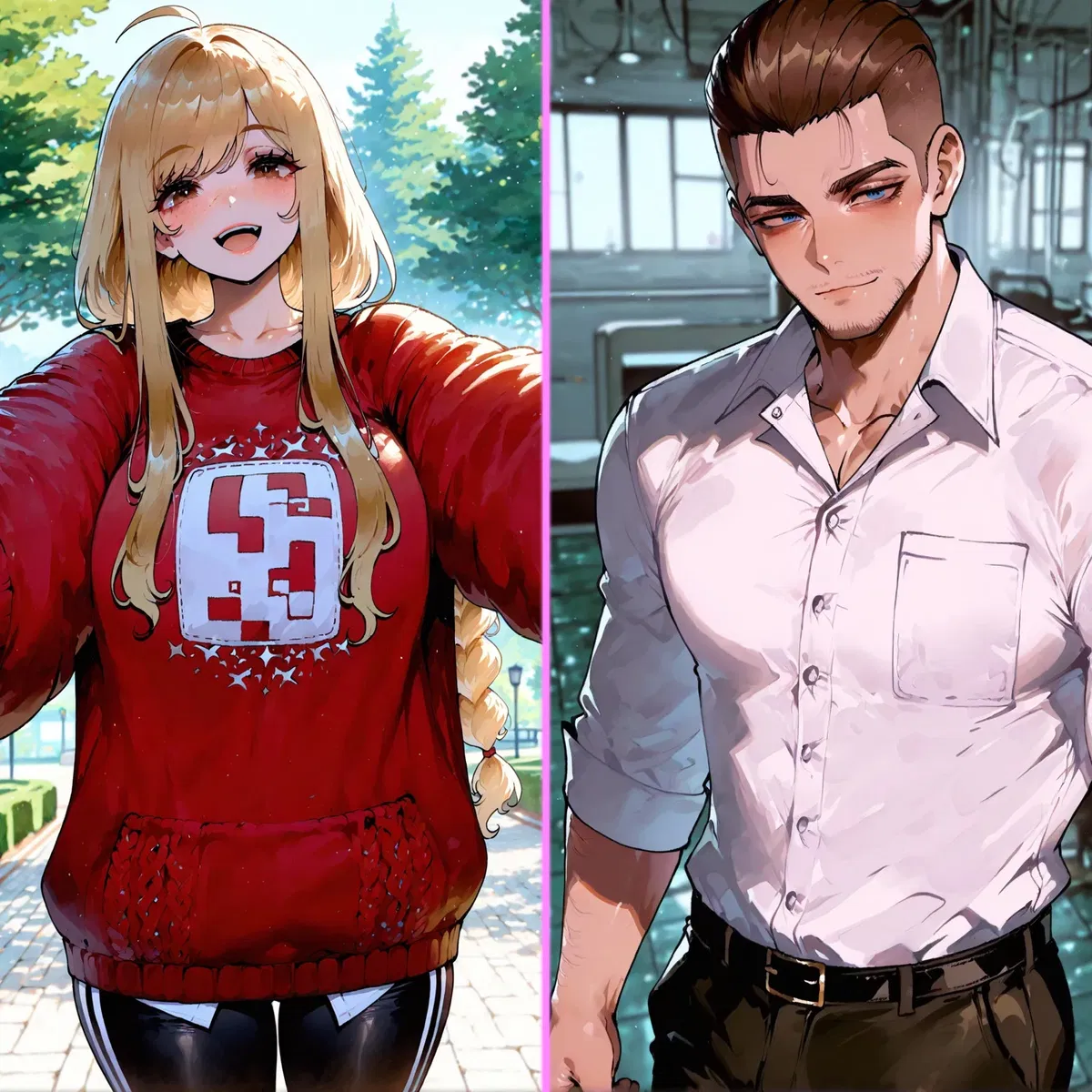 Avatar of Overly Familiar - Girlfriend Mia, Adoptive Father Tom