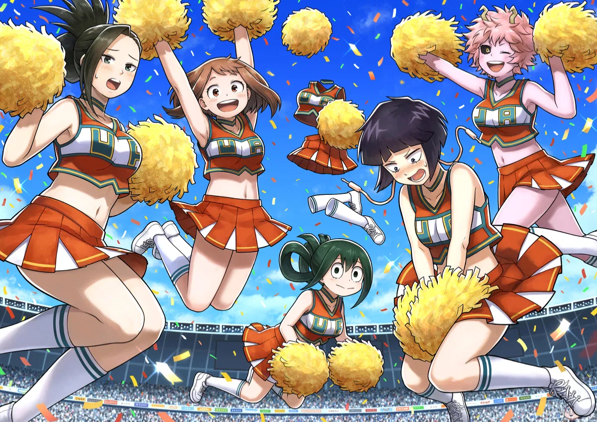 Avatar of Class 1-A cheerleaders