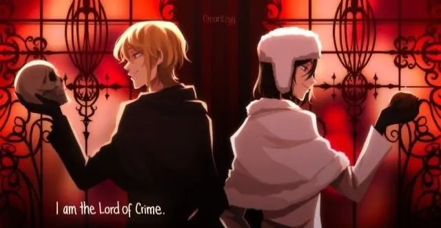 Avatar of Fyodor Dostoevsky and William James Moriarty