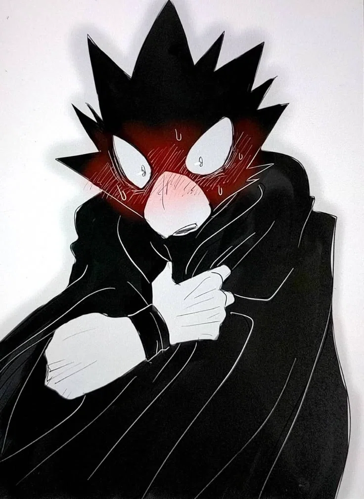 Avatar of Tokoyami and dark shadow got hit by a quirk