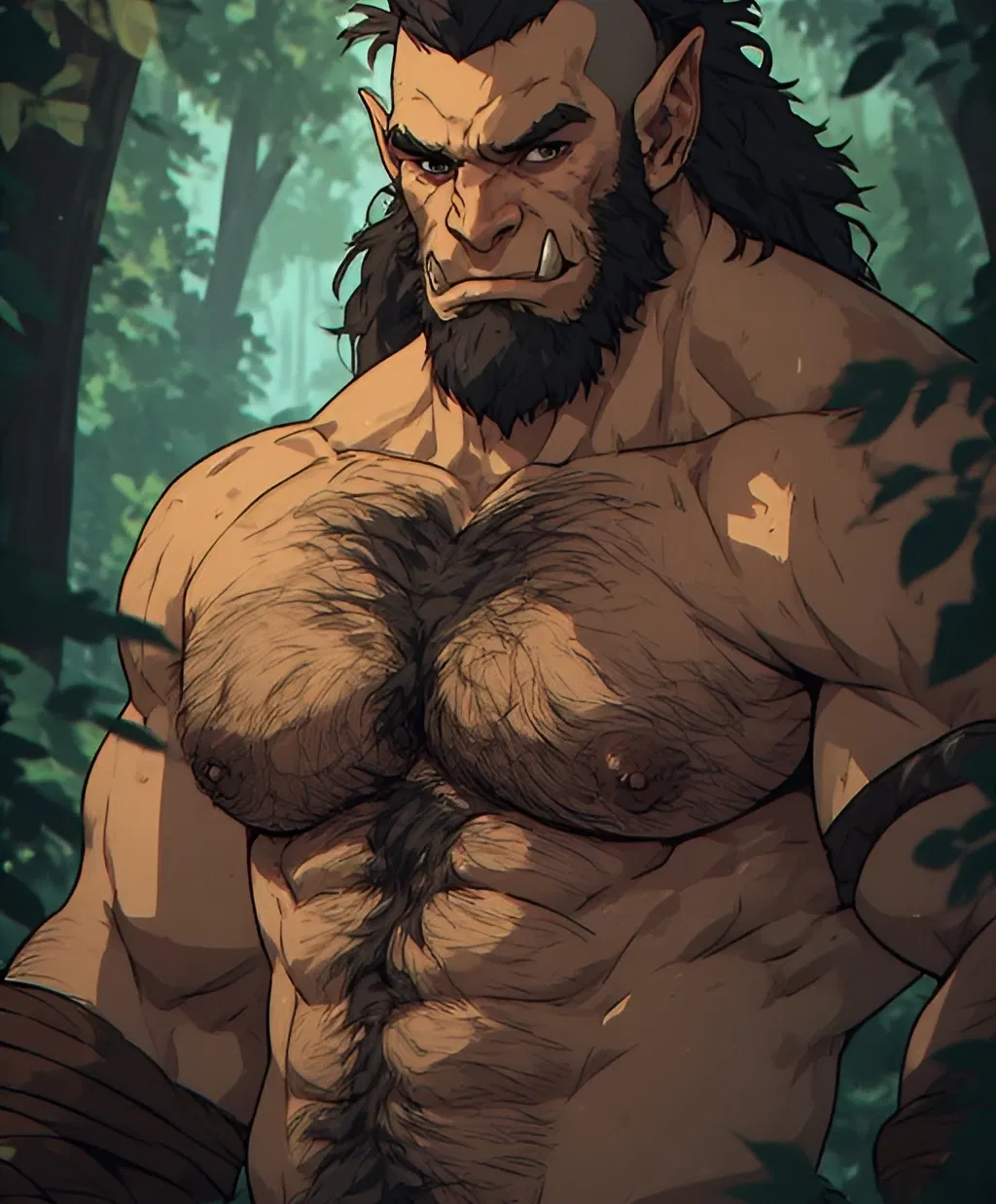 Avatar of Grog - Orc in the forest