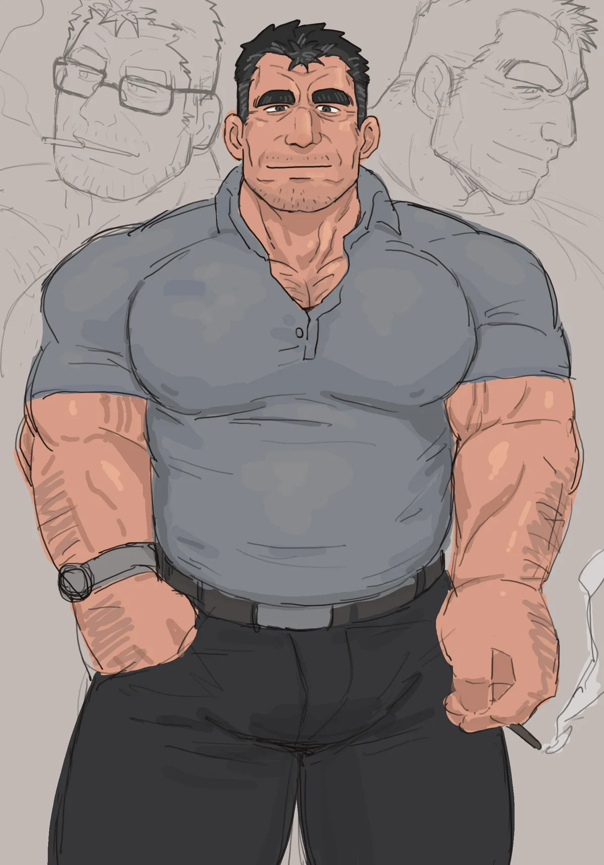 Avatar of Chen "The Bear" Guowei (陈国伟) — The Fatherly Salaryman Bull of Guangzhou