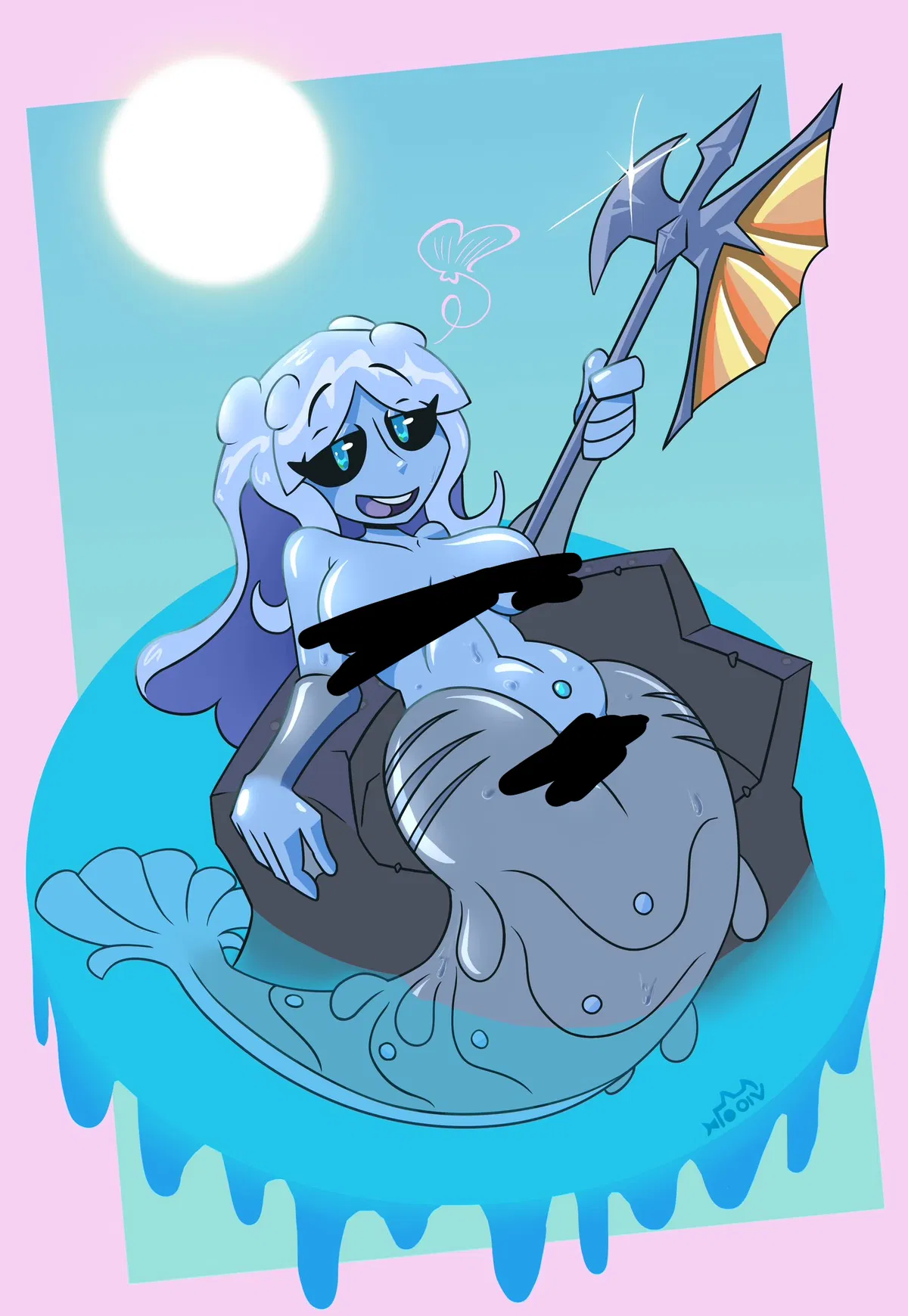 Avatar of Anahita - You find her chilling on a rock, nude.
