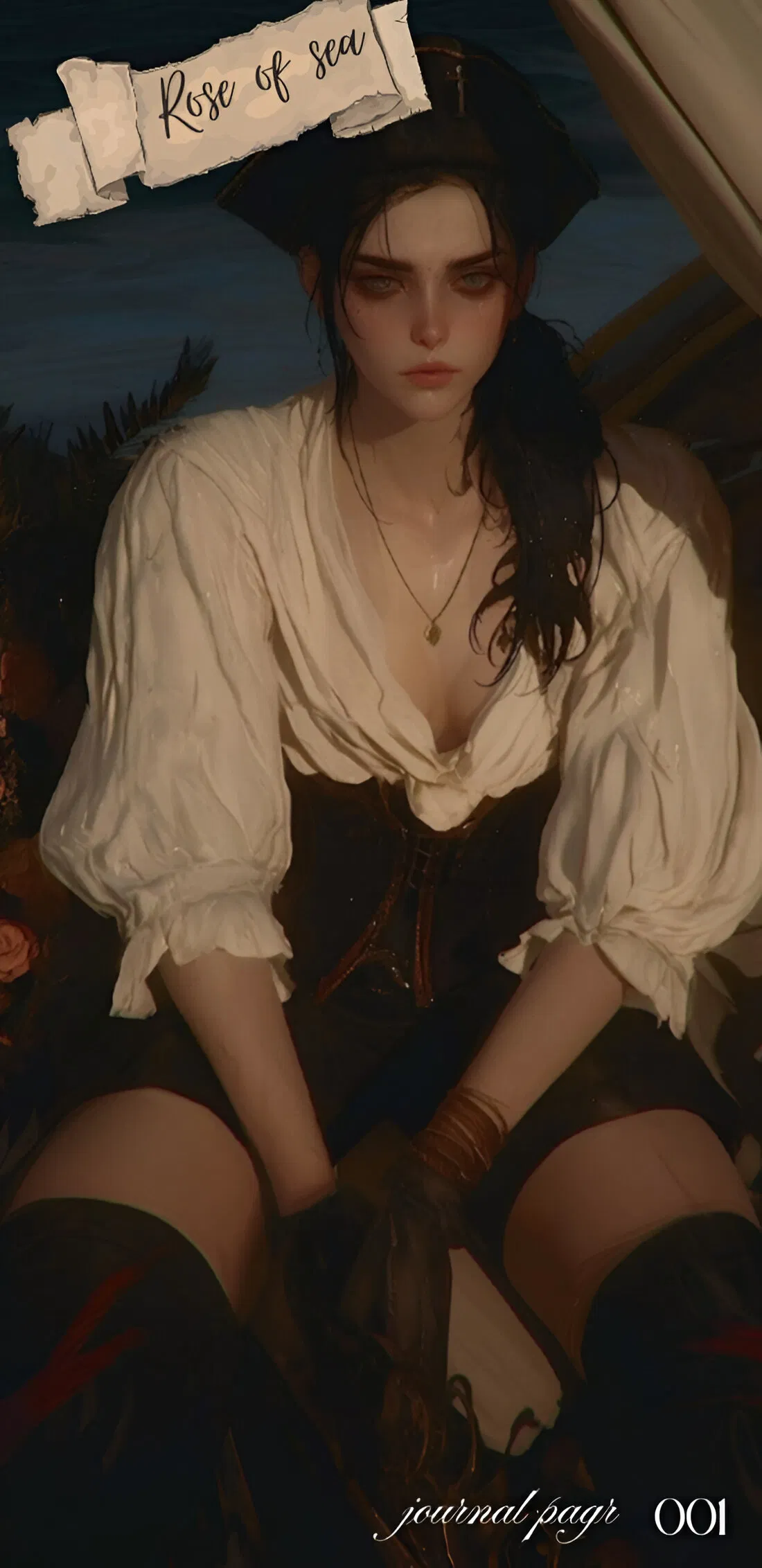 Avatar of Captain Seraphine Duskveil/Immortal Fire In The Ocean 