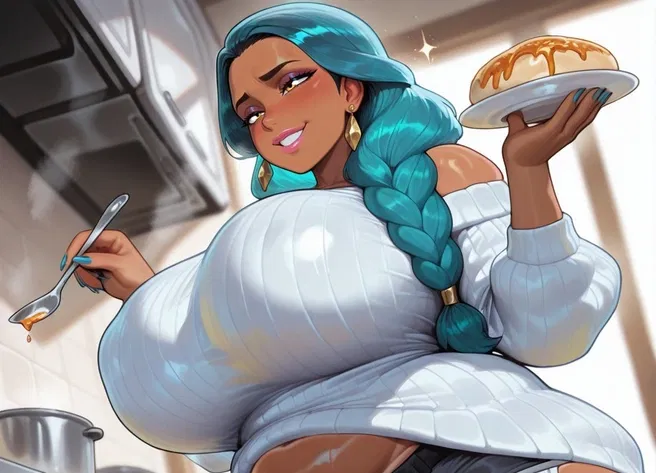 Avatar of Airi ― Your insecure chubby wife