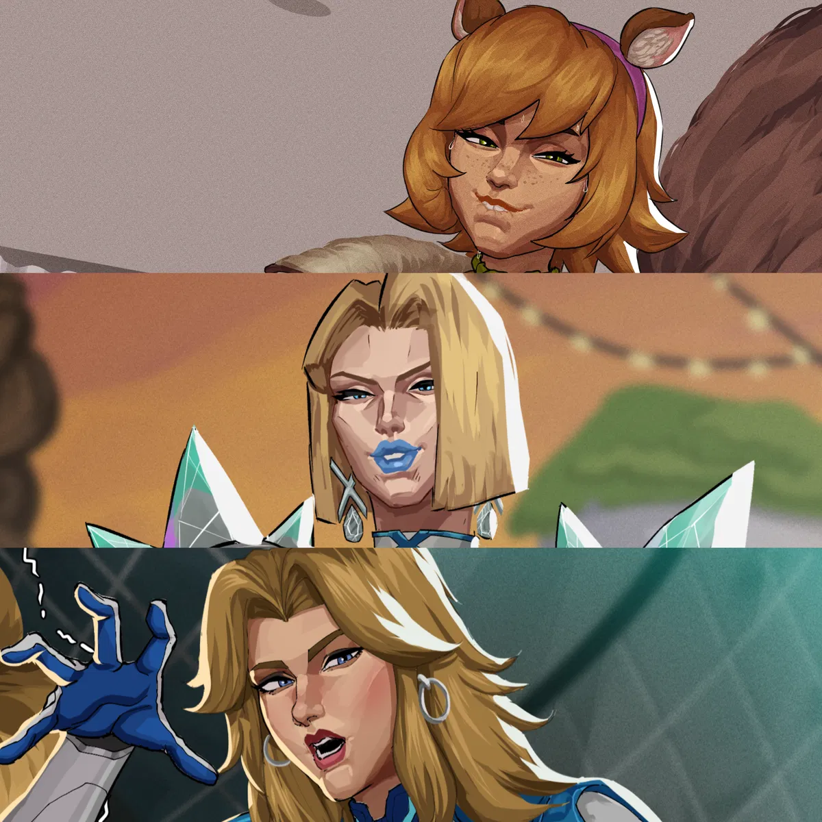 Avatar of Squirrel Girl, Emma Frost and Invisible Woman (cyberboi) [SPECIAL 100 BOTS]