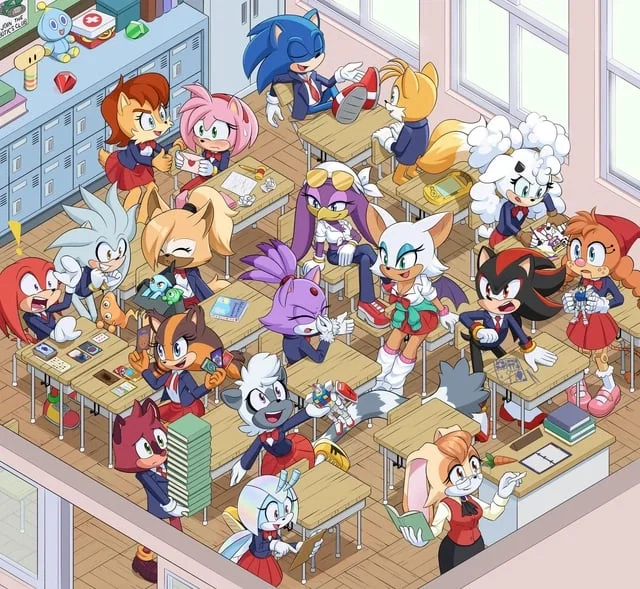 Avatar of Mobius Academy - Sonic High School AU
