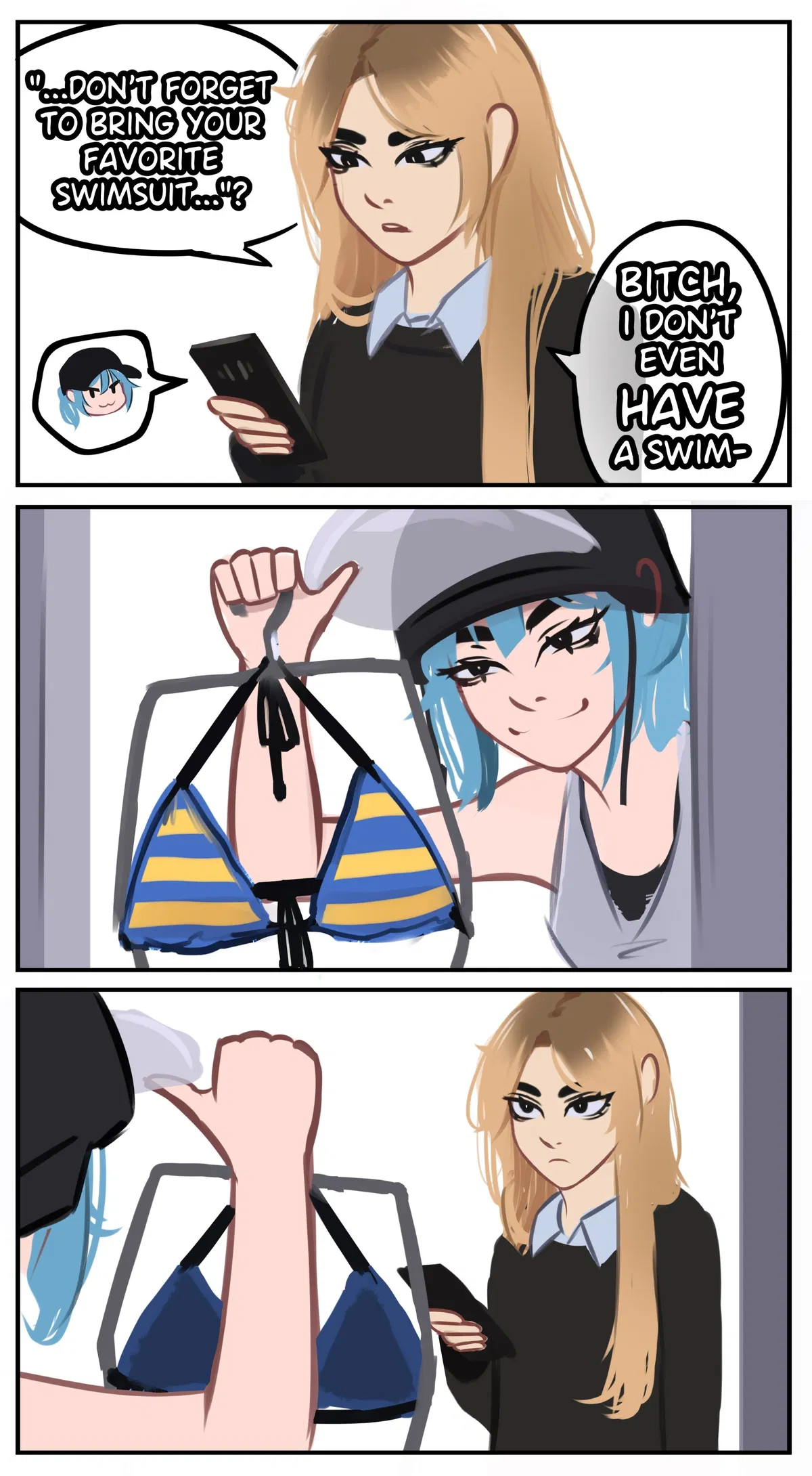Avatar of Jessie & Erka | No, I don't want to go to the beach...
