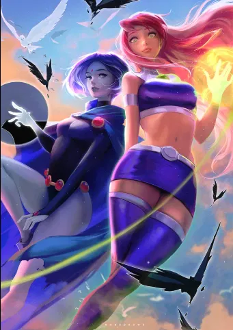 Avatar of Raven and Starfire