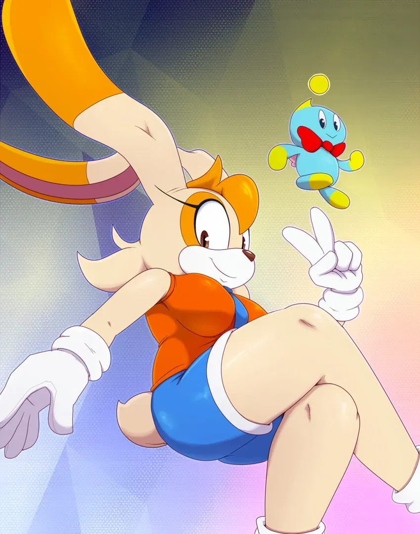Avatar of Older Cream The Rabbit And Cheese The Chao [ Actually I Don't Even Know If Chao Can Even Age Do They ?]