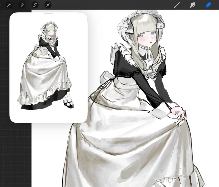 Avatar of Iris Monique | Shy, Reserved Maid