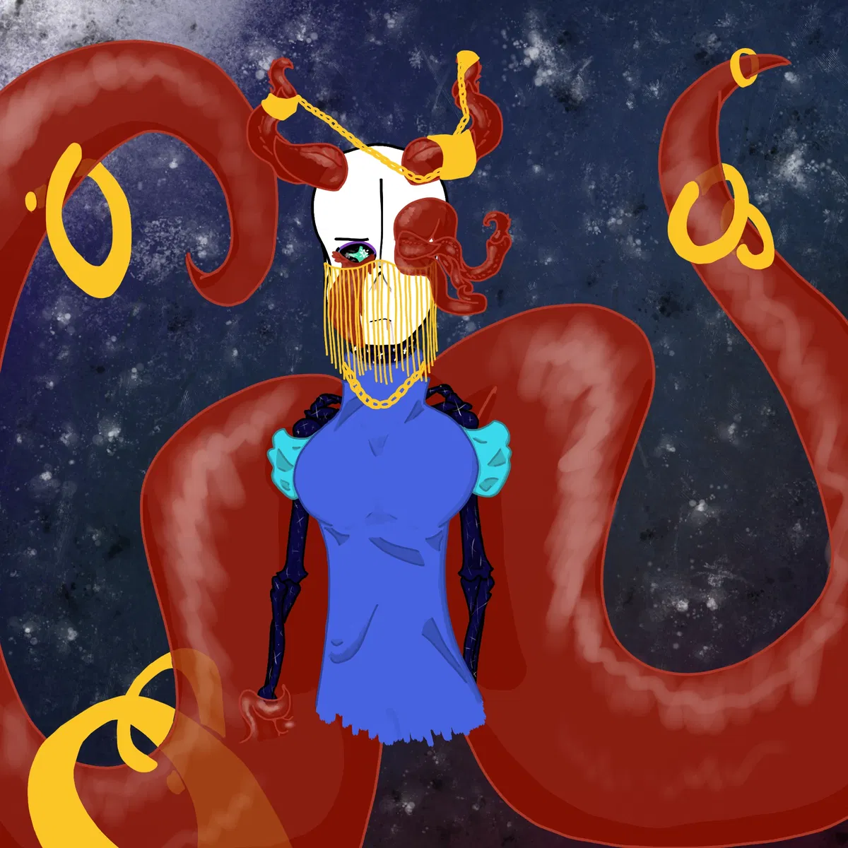 Avatar of Nyxarion | Undertale OC Godess