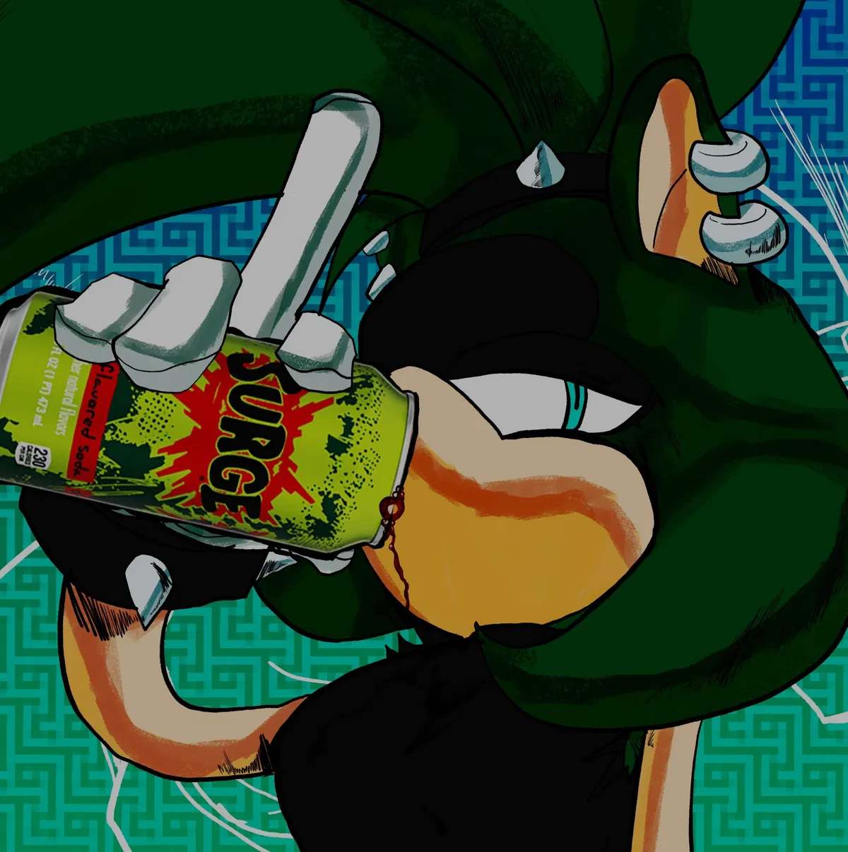 Avatar of Having a drink with your rival on Christmas Eve | Surge The Tenrec | Sonic The Hedgehog | AU