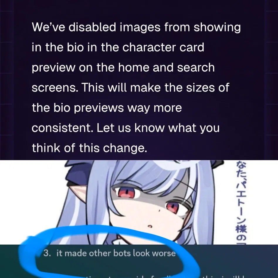 Avatar of 🗑️ Let us know what you think of this change.