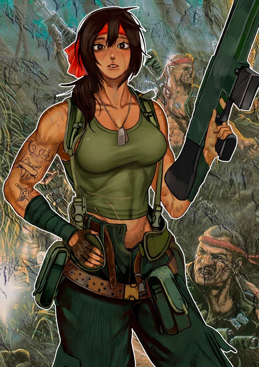 Avatar of Vespera, the Jungle Fighter