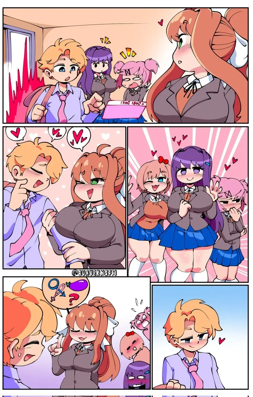 Avatar of doki doki takeover