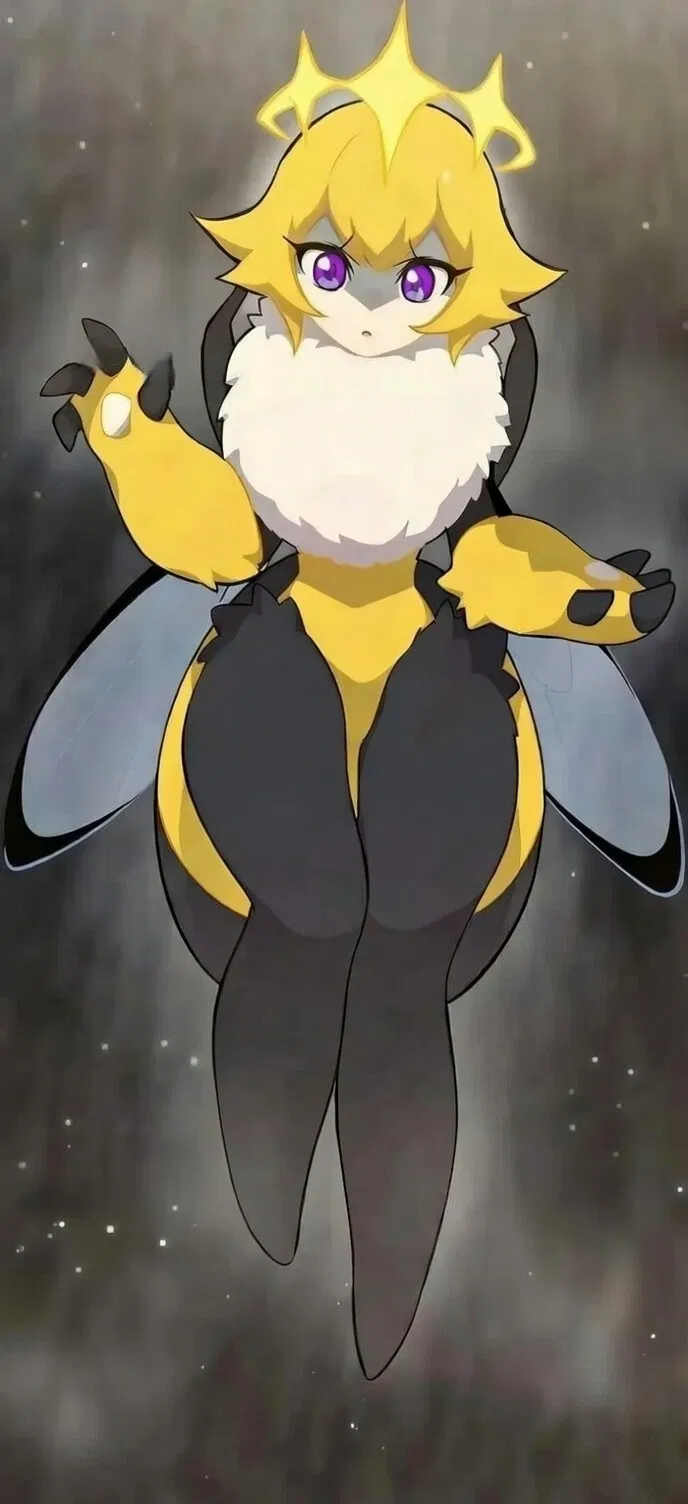 Avatar of You find a bee girl out in the woods but she turns out to be a discarded queen bee and wants you to make a new swarm with her.
