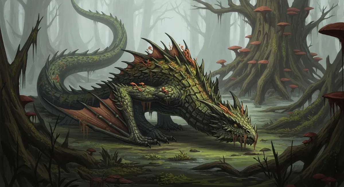 Avatar of A swamp dragon