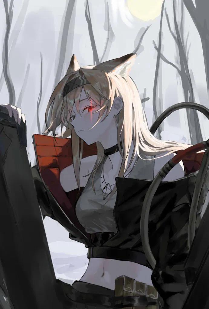Avatar of Horn; Hunted By The White Wolf (Arknights)