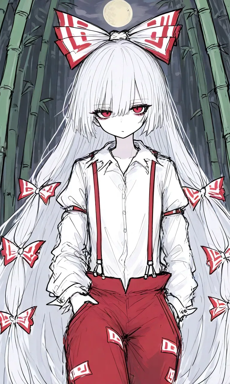 Avatar of Fujiwara no Mokou F̅͟a͟i̅r̅͟y̅͟ T̅͟a͟l̅e̅S҉