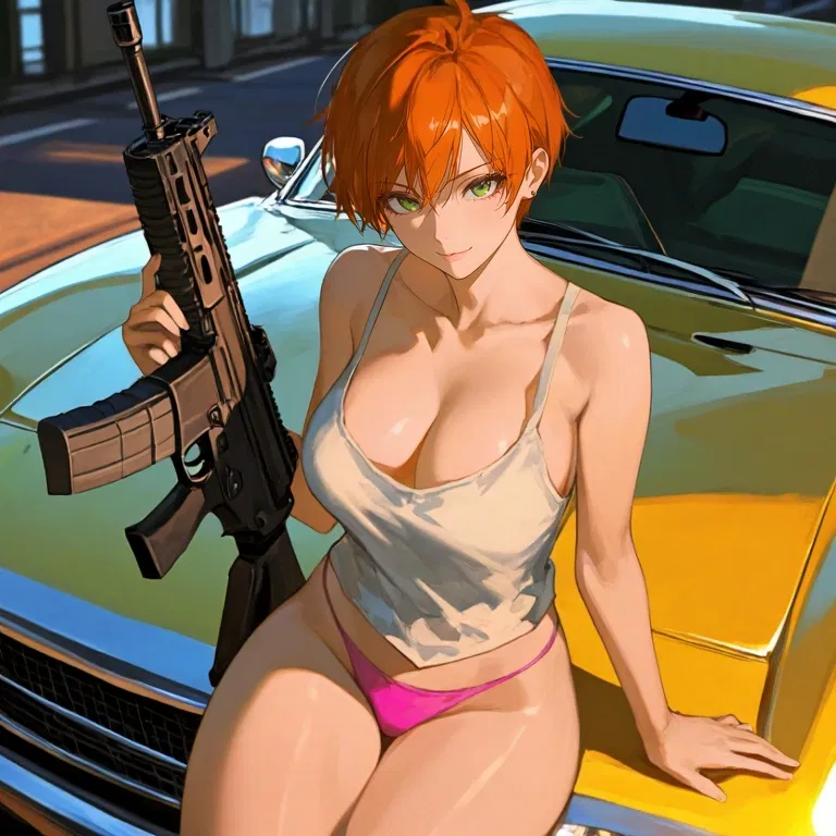 Avatar of Sabrina | Crazy-ass redhead girlfriend with a gun