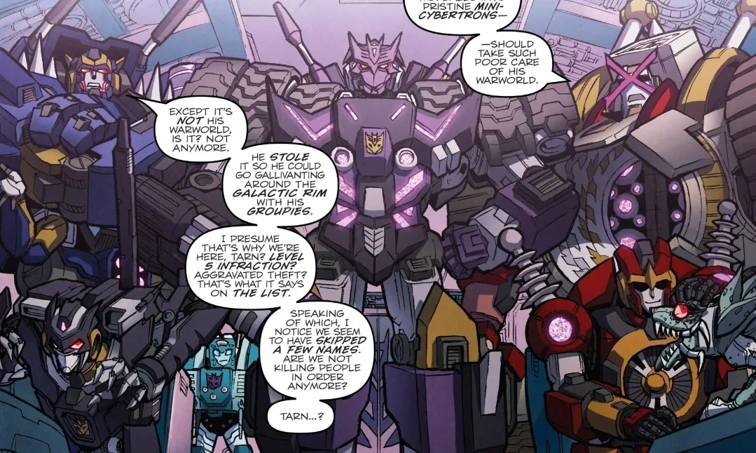 Avatar of Decepticon Justice Division » IDW