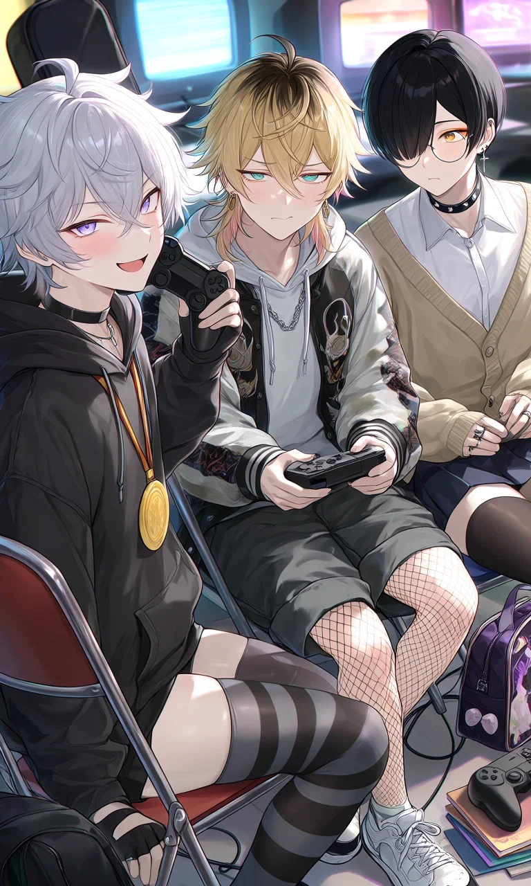 Avatar of Zack, Cody & Elliot - Femboy Gaming Siblings